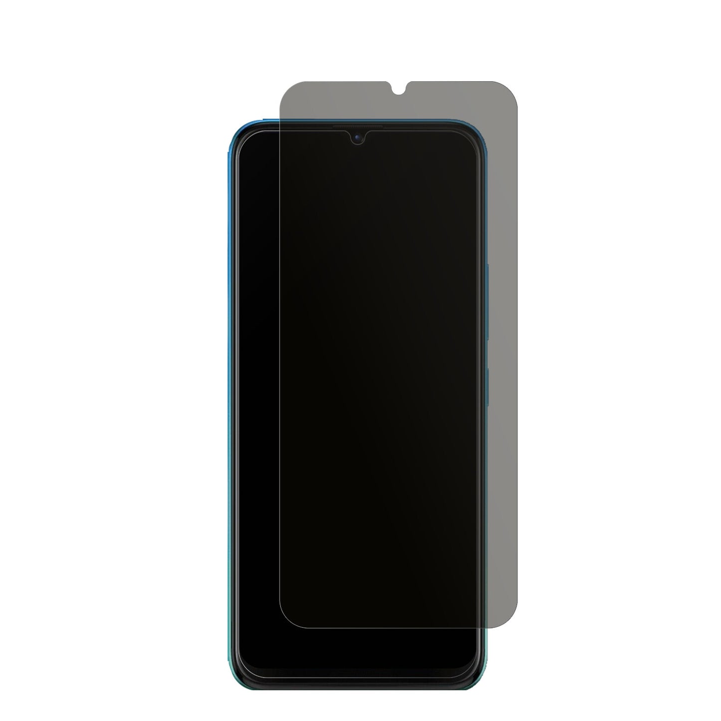 Xiaomi14 mit aufgebrachtem dipos Displayschutz, der seitliche Einblicke blockiert