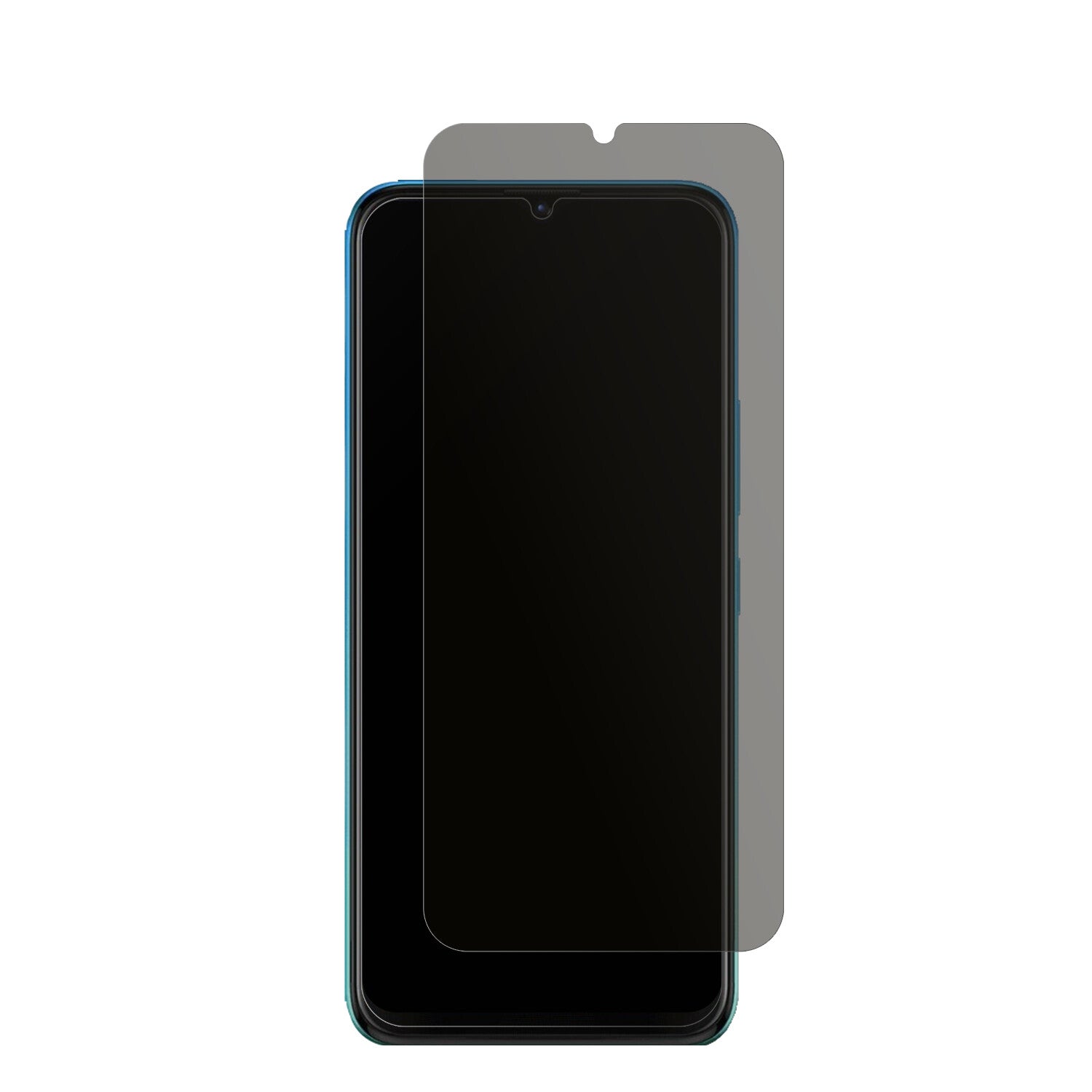 Xiaomi14 mit aufgebrachtem dipos Displayschutz, der seitliche Einblicke blockiert
