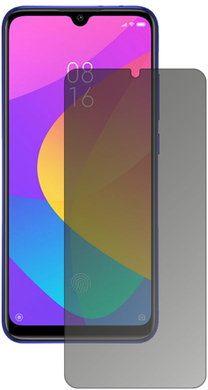 XiaomiMi A3 mit aufgebrachtem dipos Displayschutz, der seitliche Einblicke blockiert