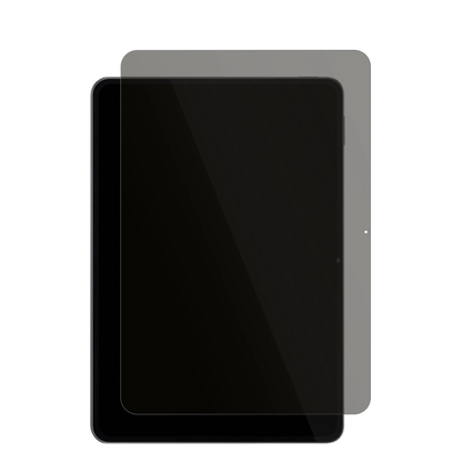 XiaomiPad 7 mit aufgebrachtem dipos Displayschutz, der seitliche Einblicke blockiert
