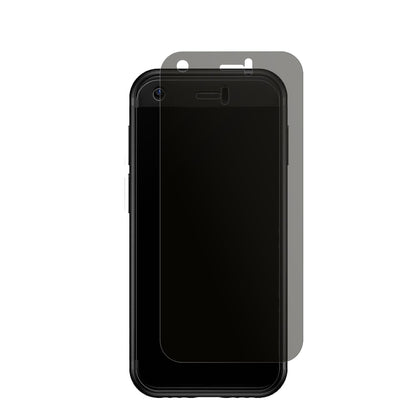 YOHOPE3G Mini Handy mit aufgebrachtem dipos Displayschutz, der seitliche Einblicke blockiert