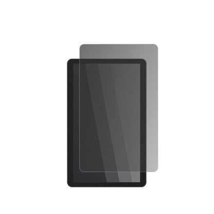 ZebraKC50 15 Zoll mit aufgebrachtem dipos Displayschutz, der seitliche Einblicke blockiert