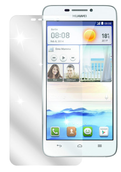 6x Schutzfolie klar für Ascend G630 Huawei Display-Schutzfolie
