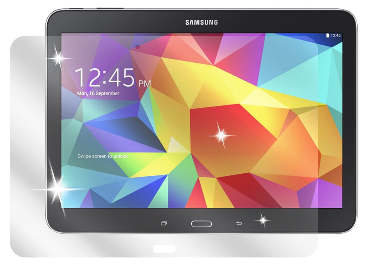 2x Schutzfolie klar für Galaxy Tab 4 10.1 Samsung Display-Schutzfolie