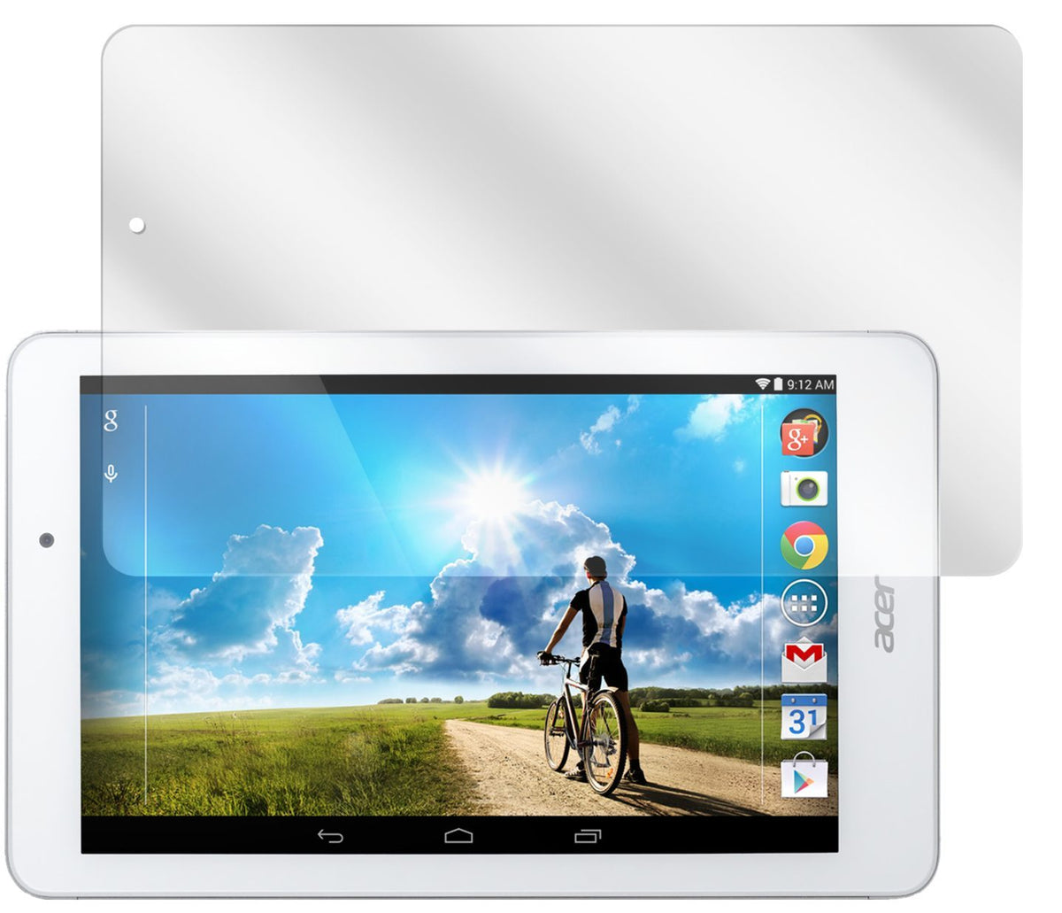 3x Schutzfolie klar für Iconia Tab 8 Acer Display-Schutzfolie
