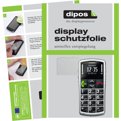 6x Schutzfolie matt für TalkComfort Emporia Display-Schutzfolie