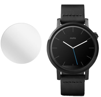 2x Schutzfolie klar für Moto 360 42mm (2. Gen.) Motorola Display-Schutzfolie