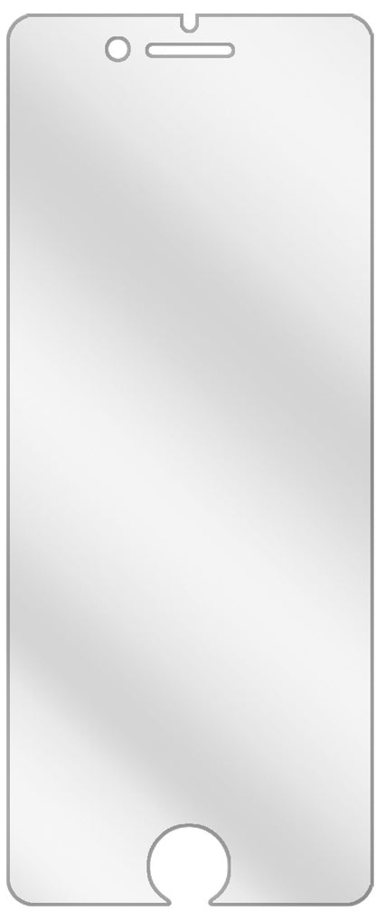 dipos Displayschutz für Apple iPhone 8 Plus, transparente Oberfläche, geringe Dicke und perfekte Passform