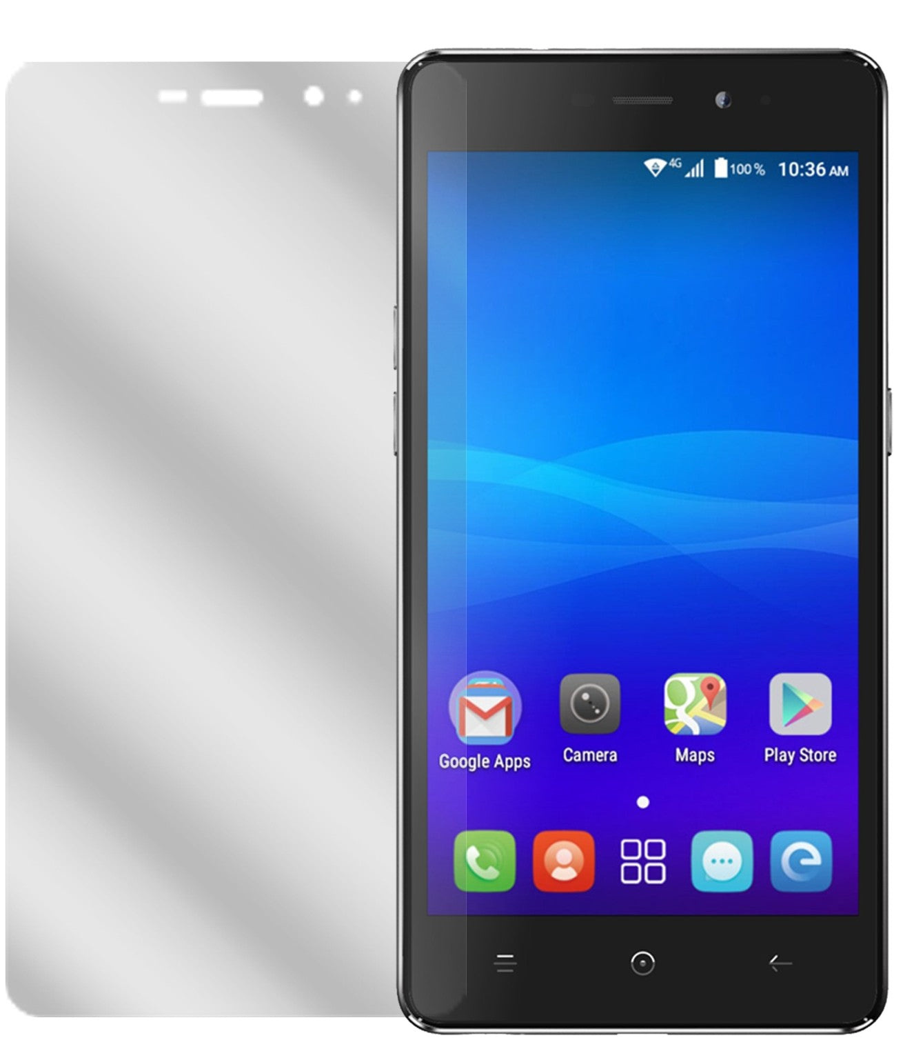 6x Schutzfolie klar für HaierPhone L55S Display-Schutzfolie