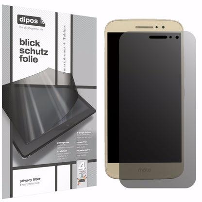 Blickschutzfolie für Lenovo Moto M XT1662 (5,5 Zoll) matt Schutzfolie Privacy