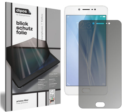 Blickschutzfolie für Vivo V5 matt Schutzfolie Privacy