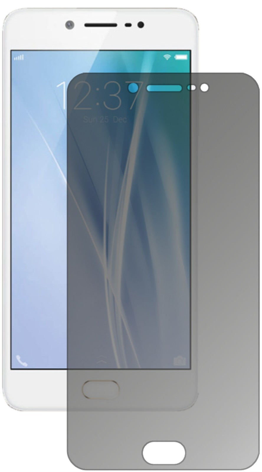 Blickschutzfolie für Vivo V5 matt Schutzfolie Privacy