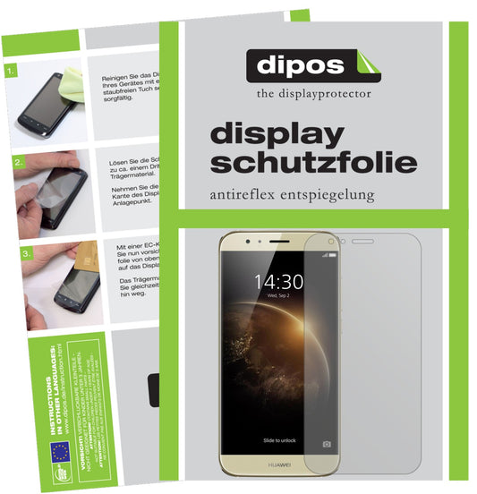 2x Schutzfolie matt für Huawei GX8 Display-Schutzfolie