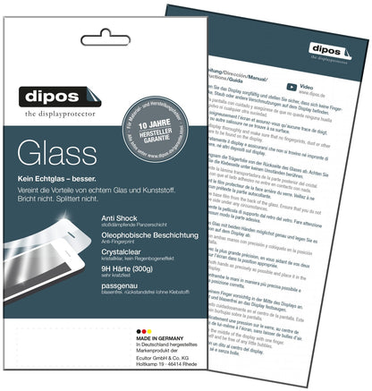 Besonders flexibler Displayschutz mit Anti-Shock-Schicht im Materialmix