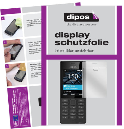 6x Schutzfolie klar für Nokia 150 Display-Schutzfolie