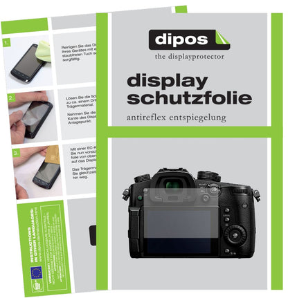 6x Schutzfolie matt für Panasonic Lumix DMC-GH5 Display-Schutzfolie