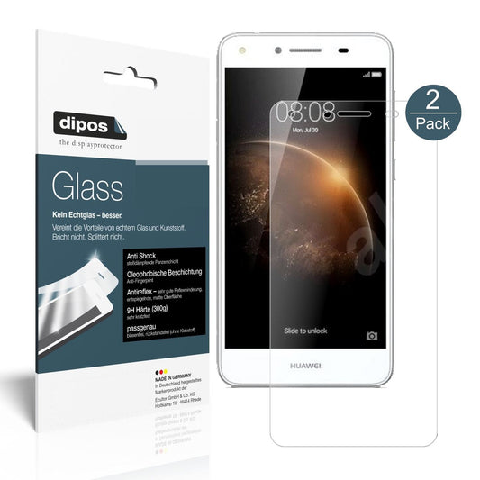 2x 9H Schutzfolie matt für Huawei Y6 II Compact Panzerfolie