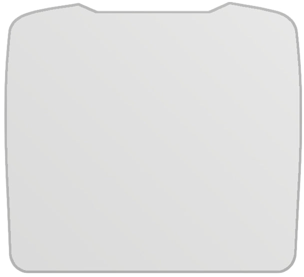 dipos Displayschutz für Hykker Halo, mattierte Oberfläche, geringe Dicke und perfekte Passform