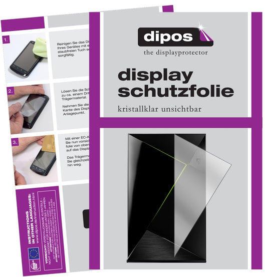 2x Schutzfolie klar für Nvidia Shield TV Display-Schutzfolie