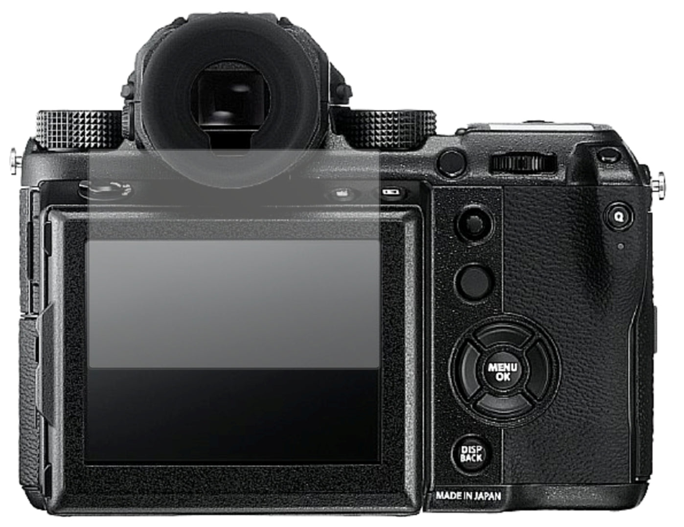 6x Schutzfolie matt für Fujifilm GXF 50S Display-Schutzfolie