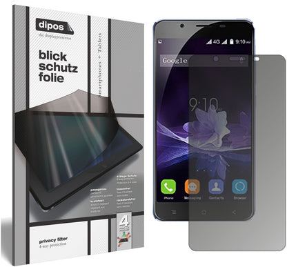 Blickschutzfolie für Blackview P2 matt Schutzfolie Privacy
