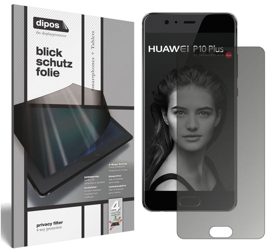 Blickschutzfolie für Huawei P10 Plus matt Schutzfolie Privacy