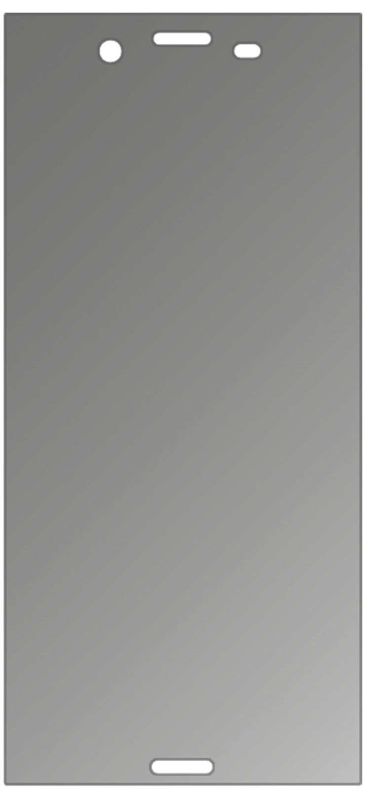 Blickschutzfolie für Sony Xperia XZs matt Schutzfolie Privacy