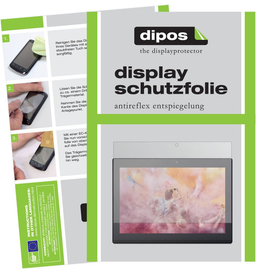 2x Schutzfolie matt für Lenovo Miix 320 10 Zoll Display-Schutzfolie