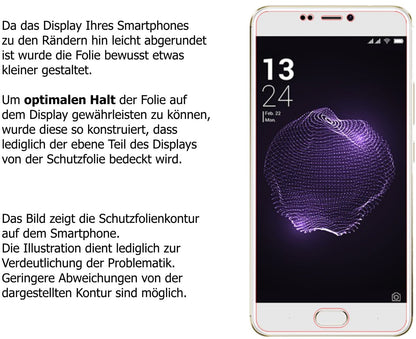 2x Schutzfolie klar für Allview X4 Soul Style Display-Schutzfolie