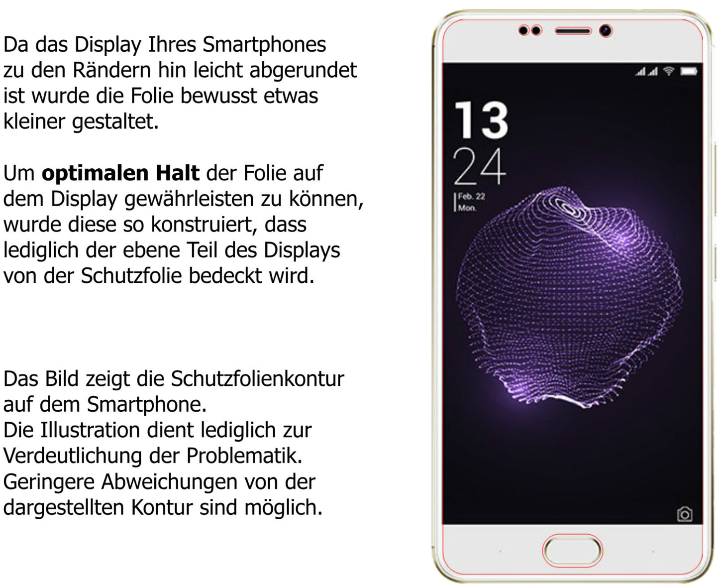 2x 9H Schutzfolie matt für Allview X4 Soul Style Panzerfolie