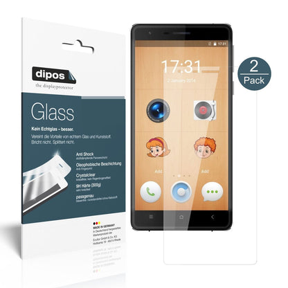 2x 9H Schutzfolie für Oukitel K4000 Lite Panzerfolie