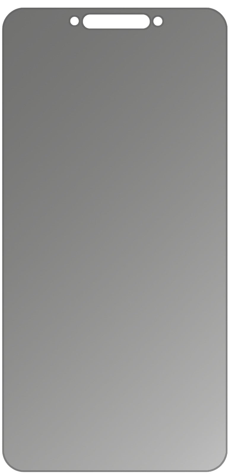 Blickschutzfolie für Alcatel A5 LED matt Schutzfolie Privacy