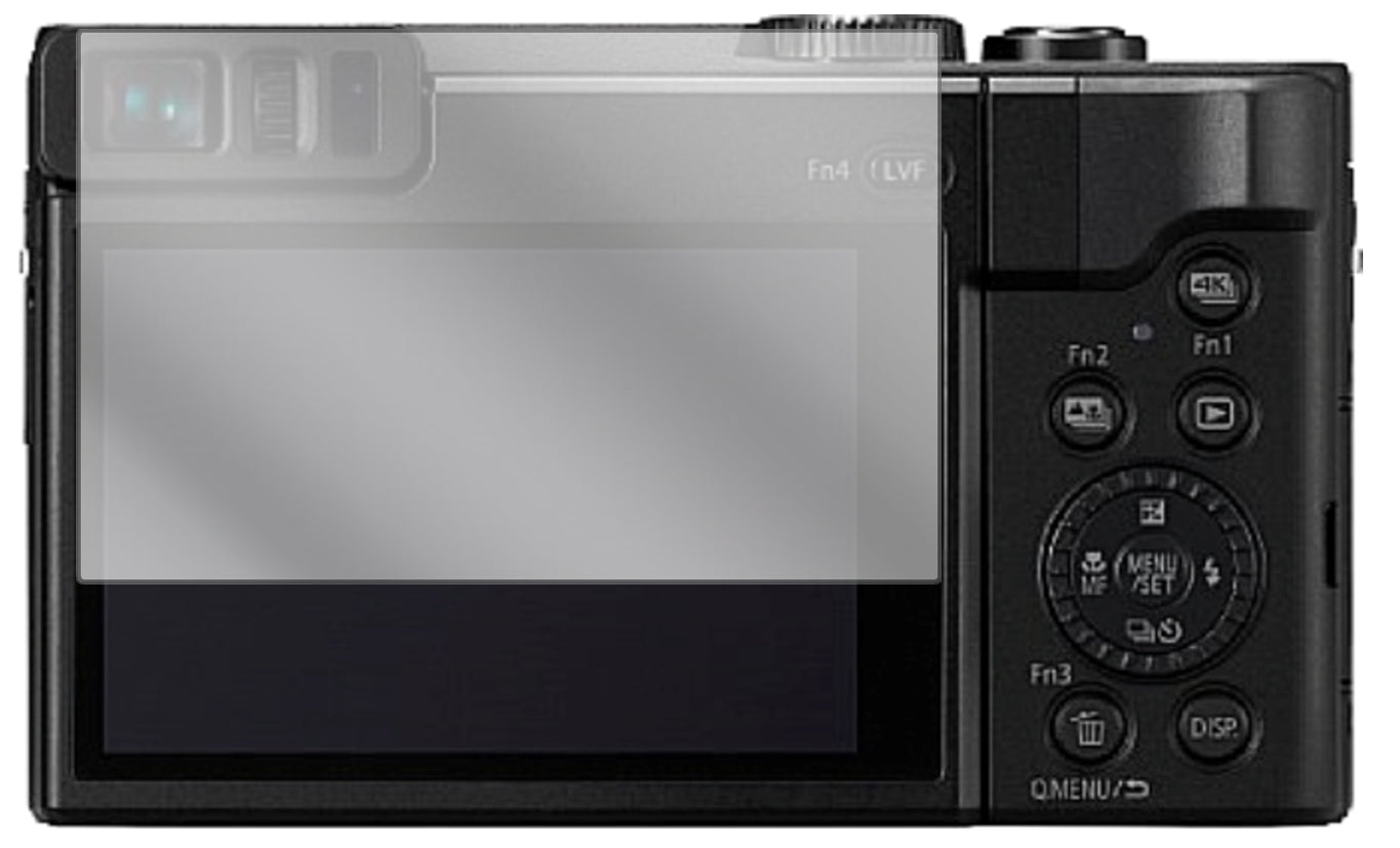 6x Schutzfolie klar für Panasonic Lumix DC-TZ91 Display-Schutzfolie