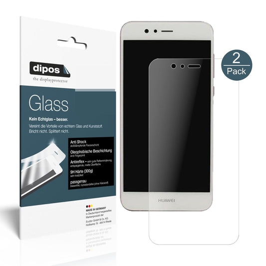 2x 9H Schutzfolie matt für Huawei Nova 2 Plus Panzerfolie