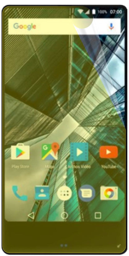 3x 3D Full Cover Schutzfolie für Archos Sense 55 S