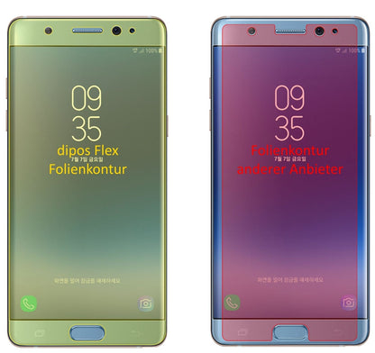 3x 3D Full Cover Schutzfolie für Samsung Galaxy Note FE