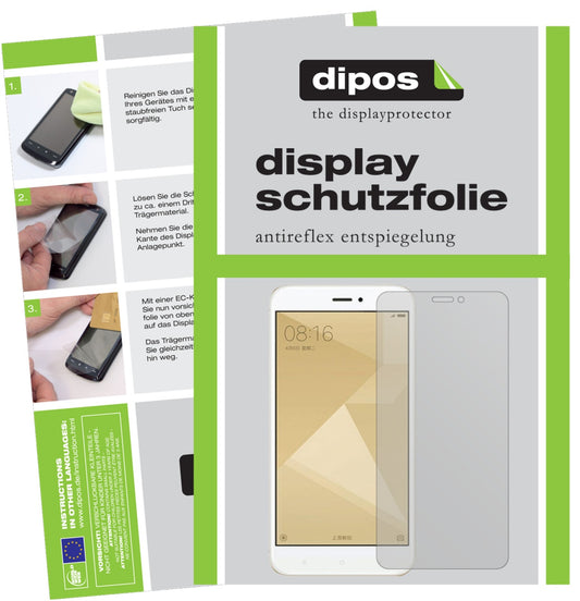 2x Schutzfolie matt für Xiaomi Redmi 4X Display-Schutzfolie