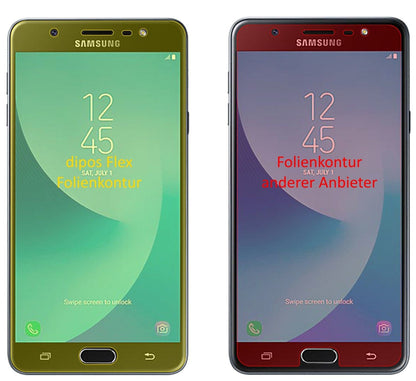 3x 3D Full Cover Schutzfolie für Samsung Galaxy J7 Max