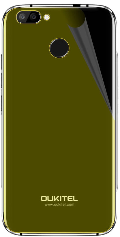 3x 3D Full Cover Schutzfolie für Oukitel U22 Rückseite