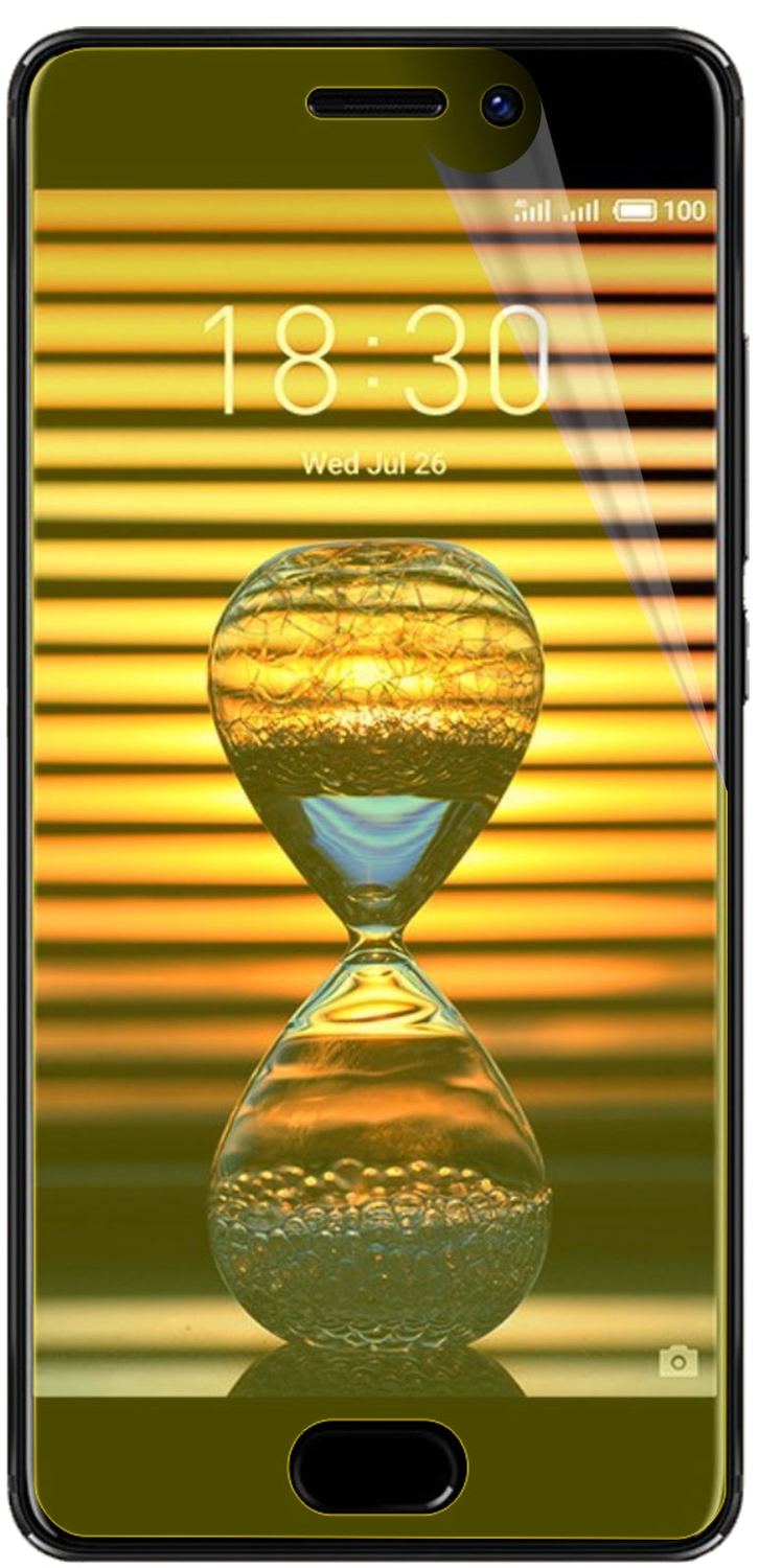 3x 3D Full Cover Schutzfolie für Meizu Pro 7
