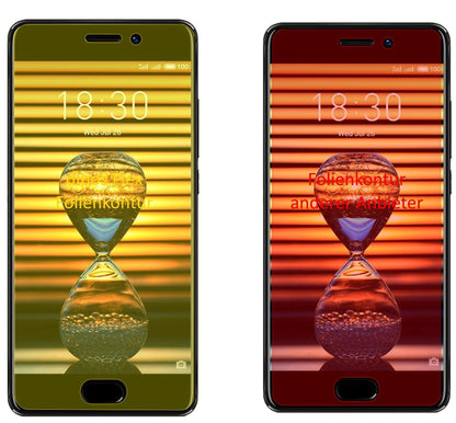3x 3D Full Cover Schutzfolie für Meizu Pro 7 Plus