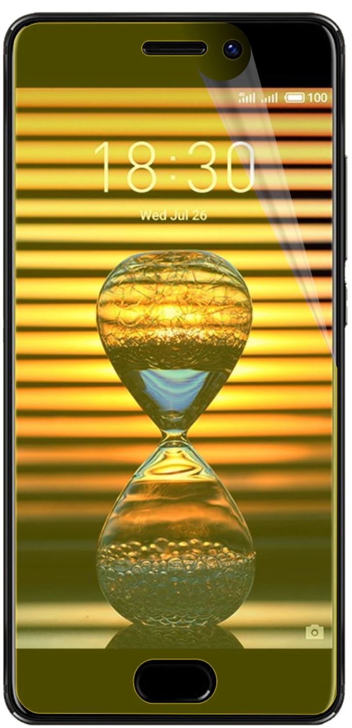 3x 3D Full Cover Schutzfolie für Meizu Pro 7 Plus