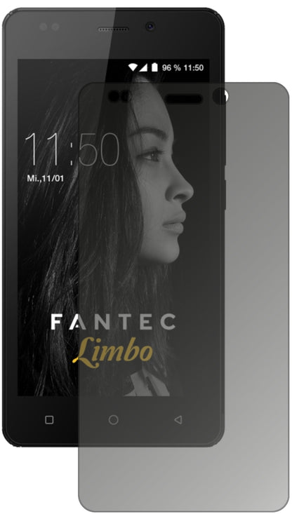 Blickschutzfolie für Fantec Limbo matt Schutzfolie Privacy