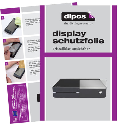2x Schutzfolie klar für XBOX ONE Display-Schutzfolie
