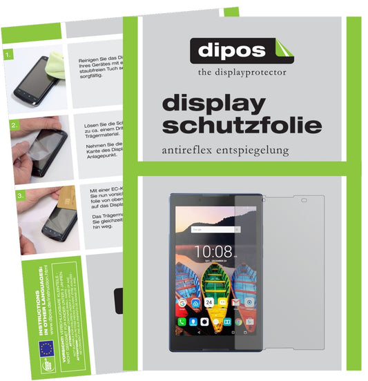2x Schutzfolie matt für Lenovo Tab 3 8 TB3-850 Display-Schutzfolie