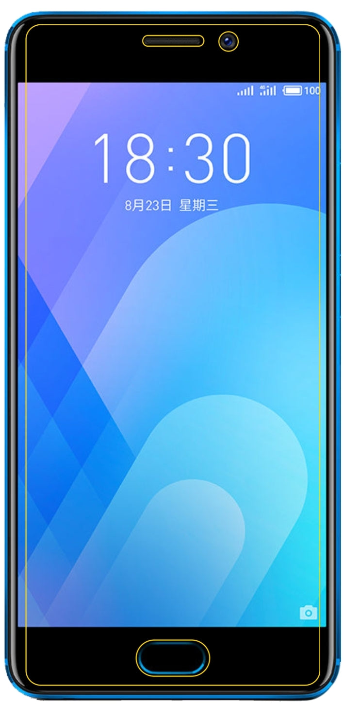 Dünne und klare Folie passend zugeschnitten für Meizu M6 Note