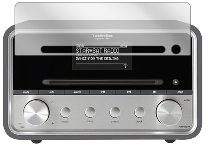 3x Schutzfolie klar für TechniSat DigitRadio 580 Display-Schutzfolie