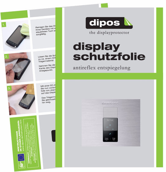 2x Schutzfolie matt für Samsung RB29FEJNBSA/EF Display-Schutzfolie