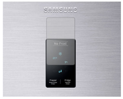 2x Schutzfolie matt für Samsung RB29FEJNBSA/EF Display-Schutzfolie