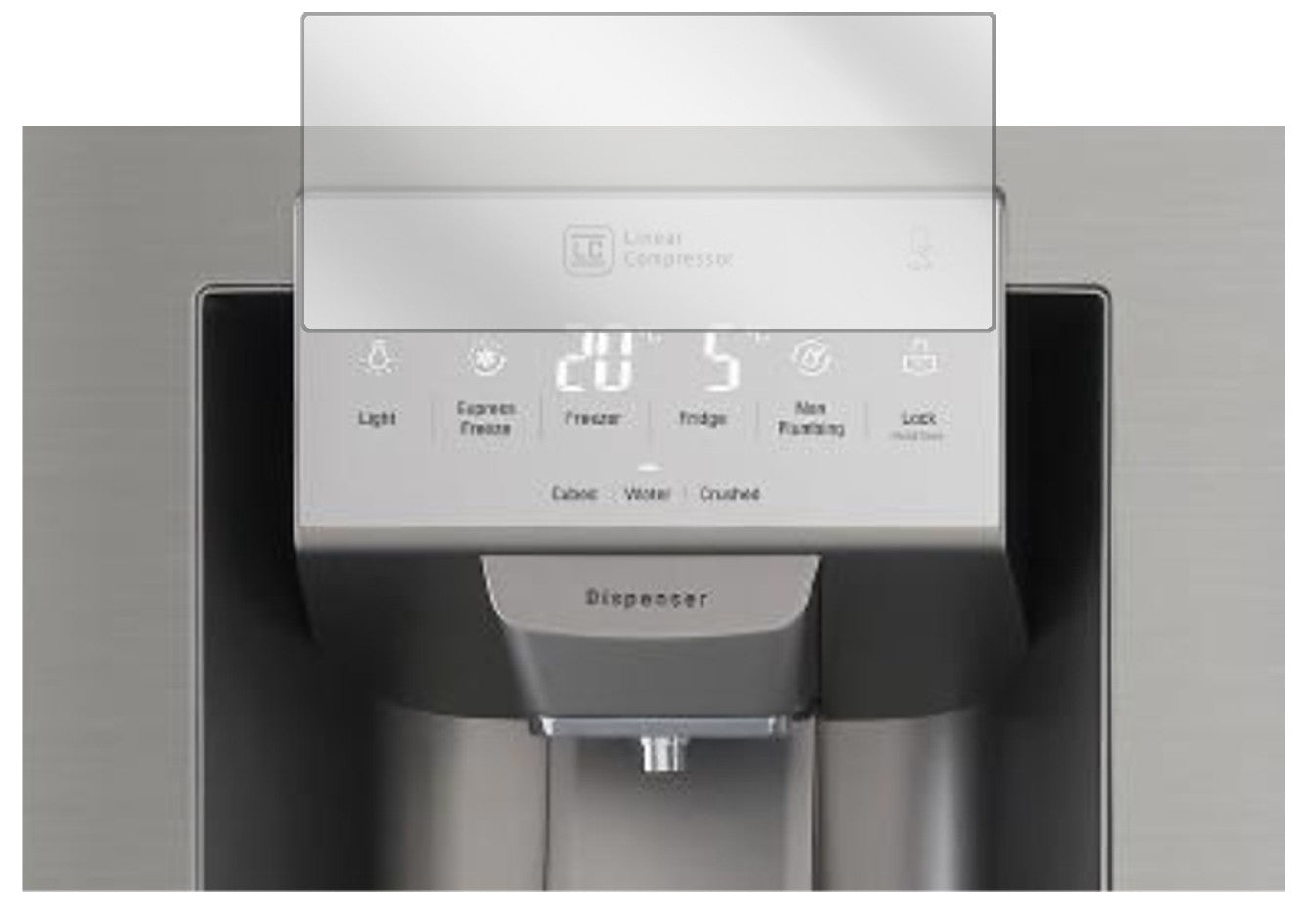 2x Schutzfolie klar für LG GSJ 961 NEBZ Display-Schutzfolie